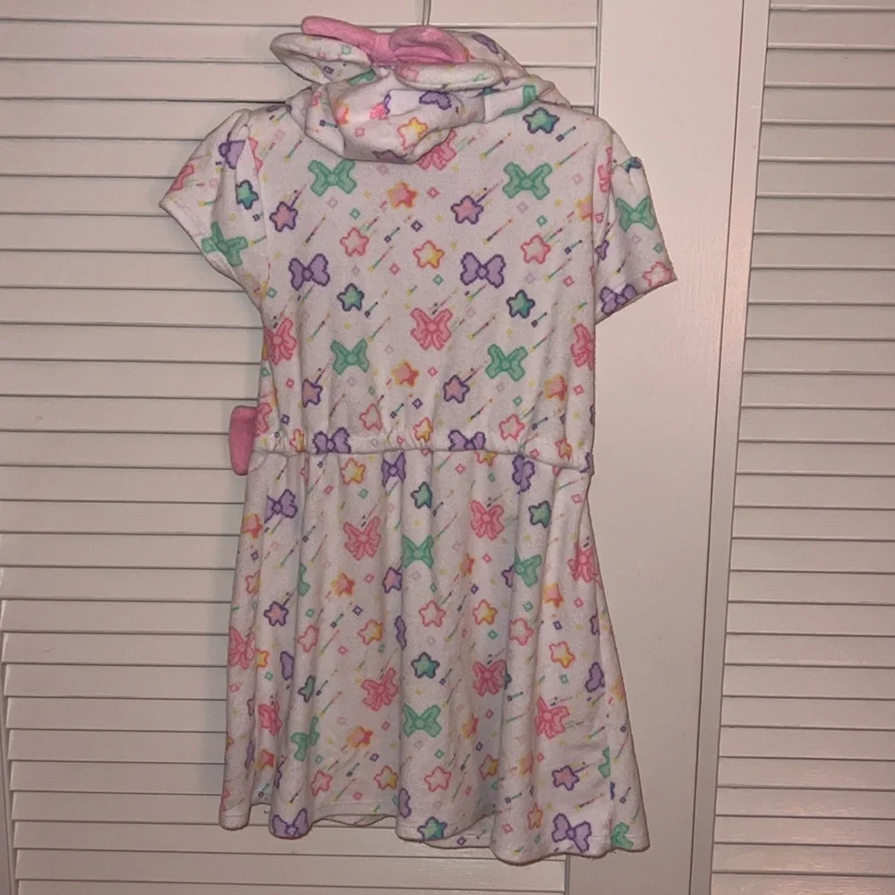 ✅ Minnie Mouse Pink Bow Cover-Up for Girls